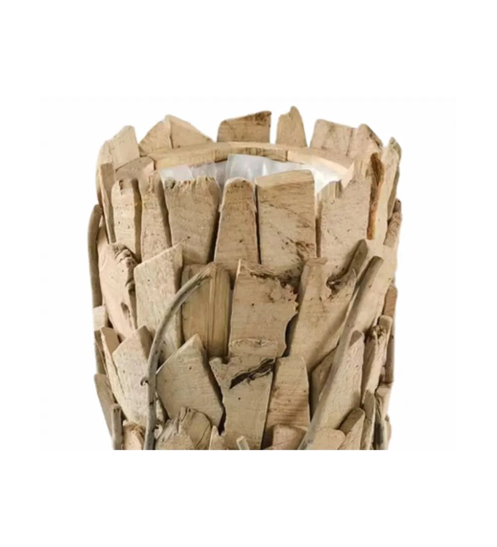Wazon LASCAS 52 cm drewno dryfujące naturalny