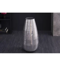 Wazon ORIENT 25 cm srebrny