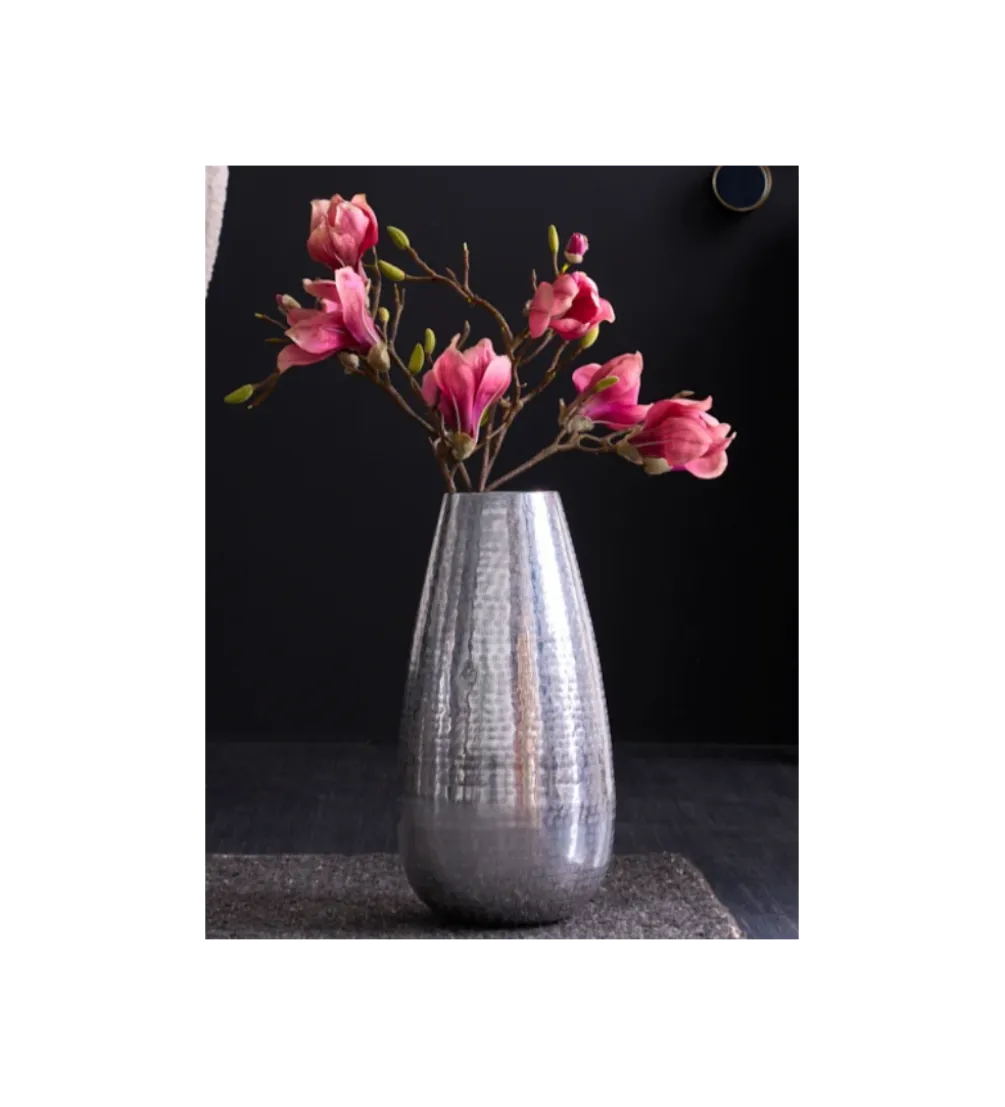 Wazon ORIENT 25 cm srebrny