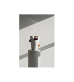 Wazon POMOLI 24 cm biały
