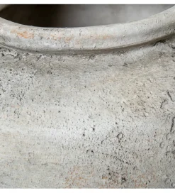 Wazon RUSTIC 20 cm ceramika szary
