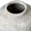Wazon RUSTIC 43 cm ceramika szary