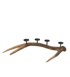 Świecznik ANTLERS 65 cm brązowa