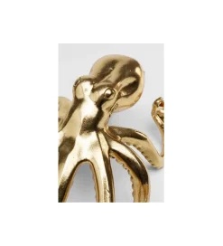 Świecznik OCTOPUS 49 cm złoty