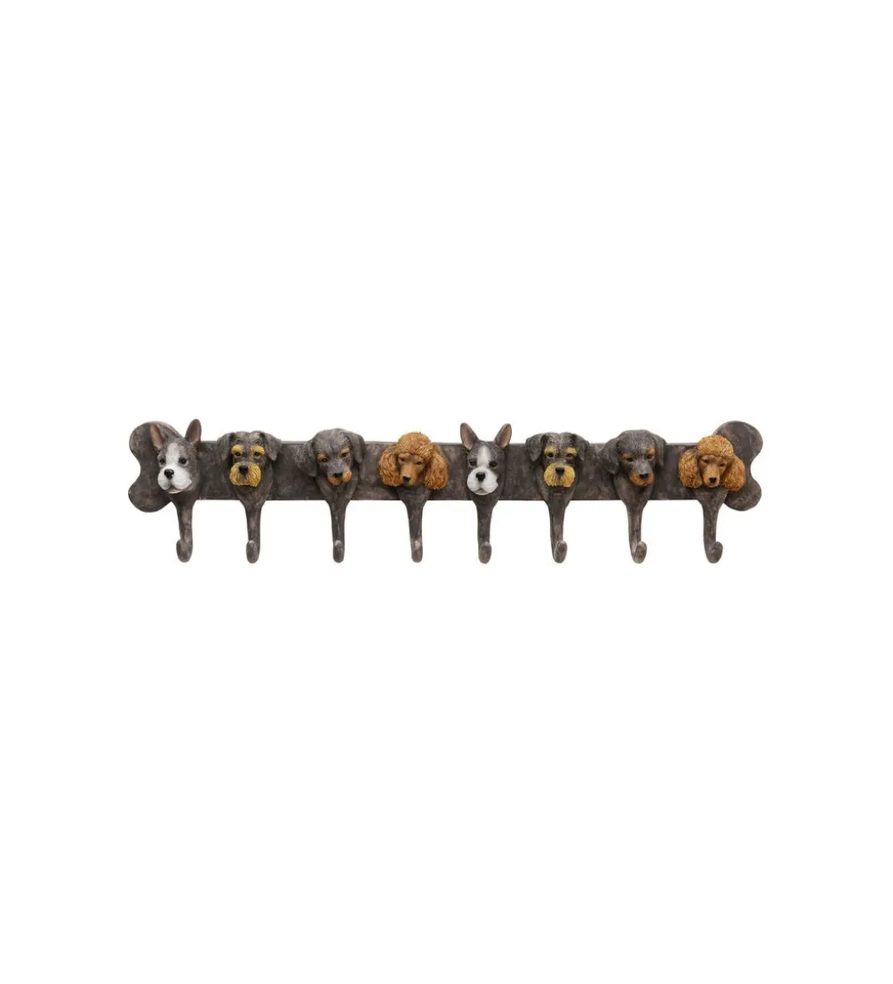 Wieszak RACK DOG FAMILY 69 cm brązowe