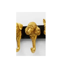 Wieszak RACK DOG FAMILY 69 cm złoty