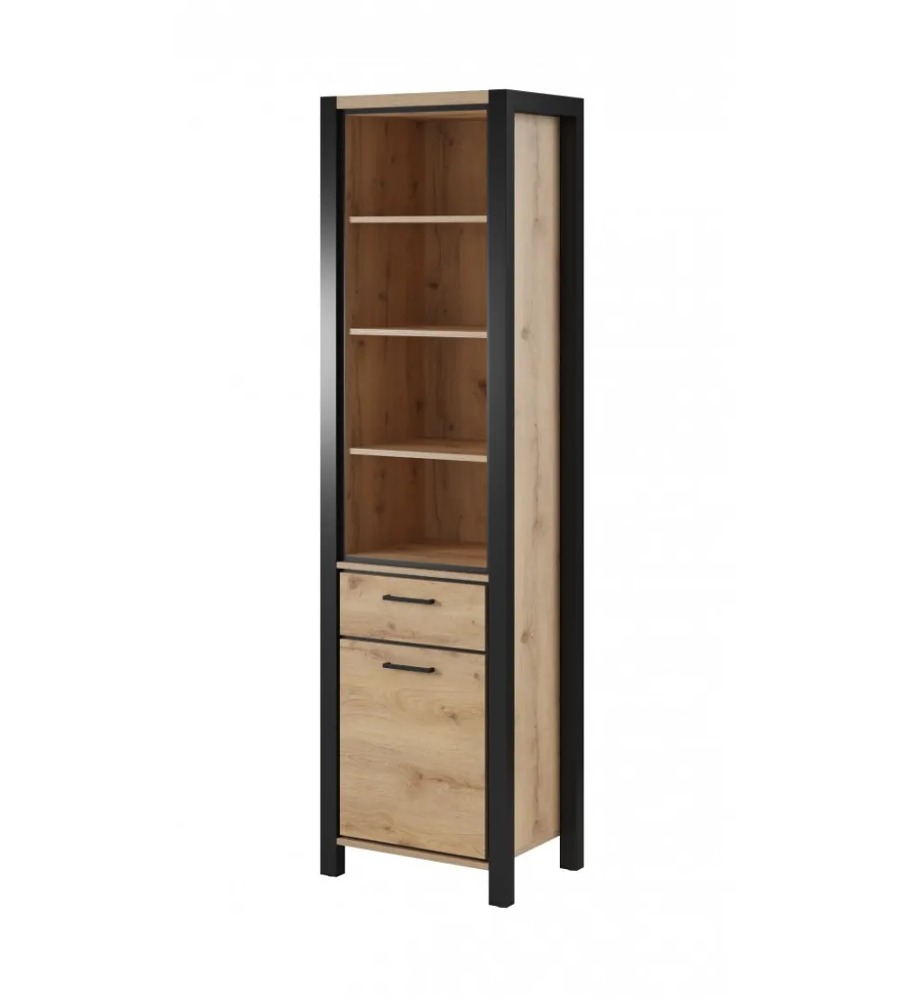 Witryna AKTIV 55 cm w optyce dąb Taurus
