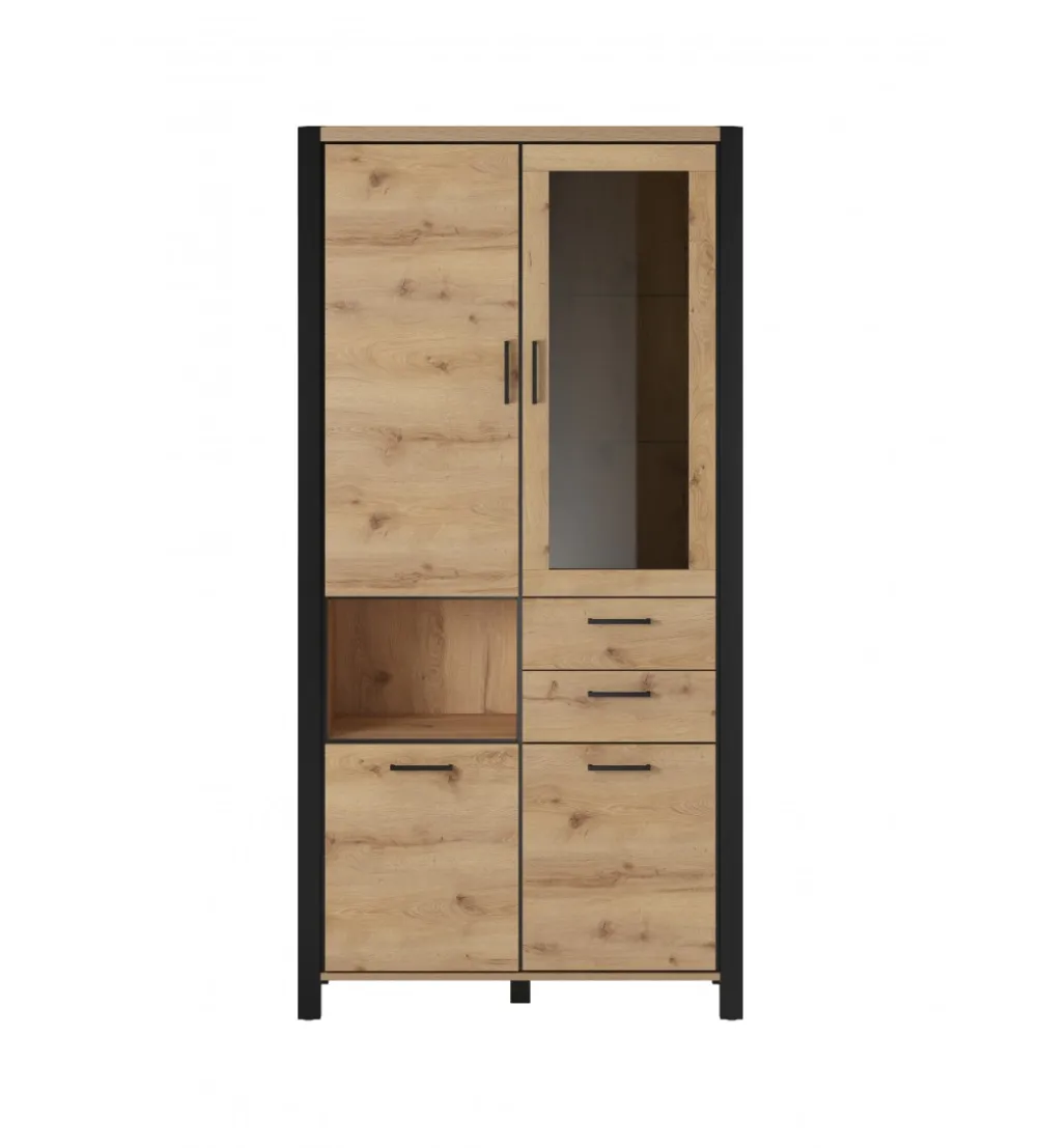 Witryna AKTIV 100 cm w optyce dąb Taurus