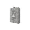 Witryna DAMA 121 cm w optyce betonu