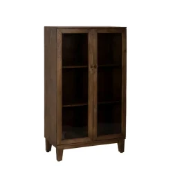 Witryna KOST 140 cm drewno mango brązowy