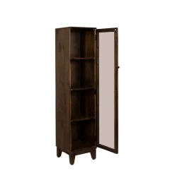 Witryna KOST 180 cm drewno mango brązowy