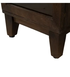 Witryna KOST 180 cm drewno mango brązowy