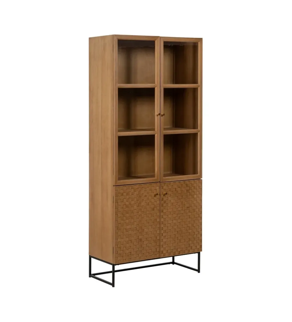 Witryna MARGINI 198 cm naturalna