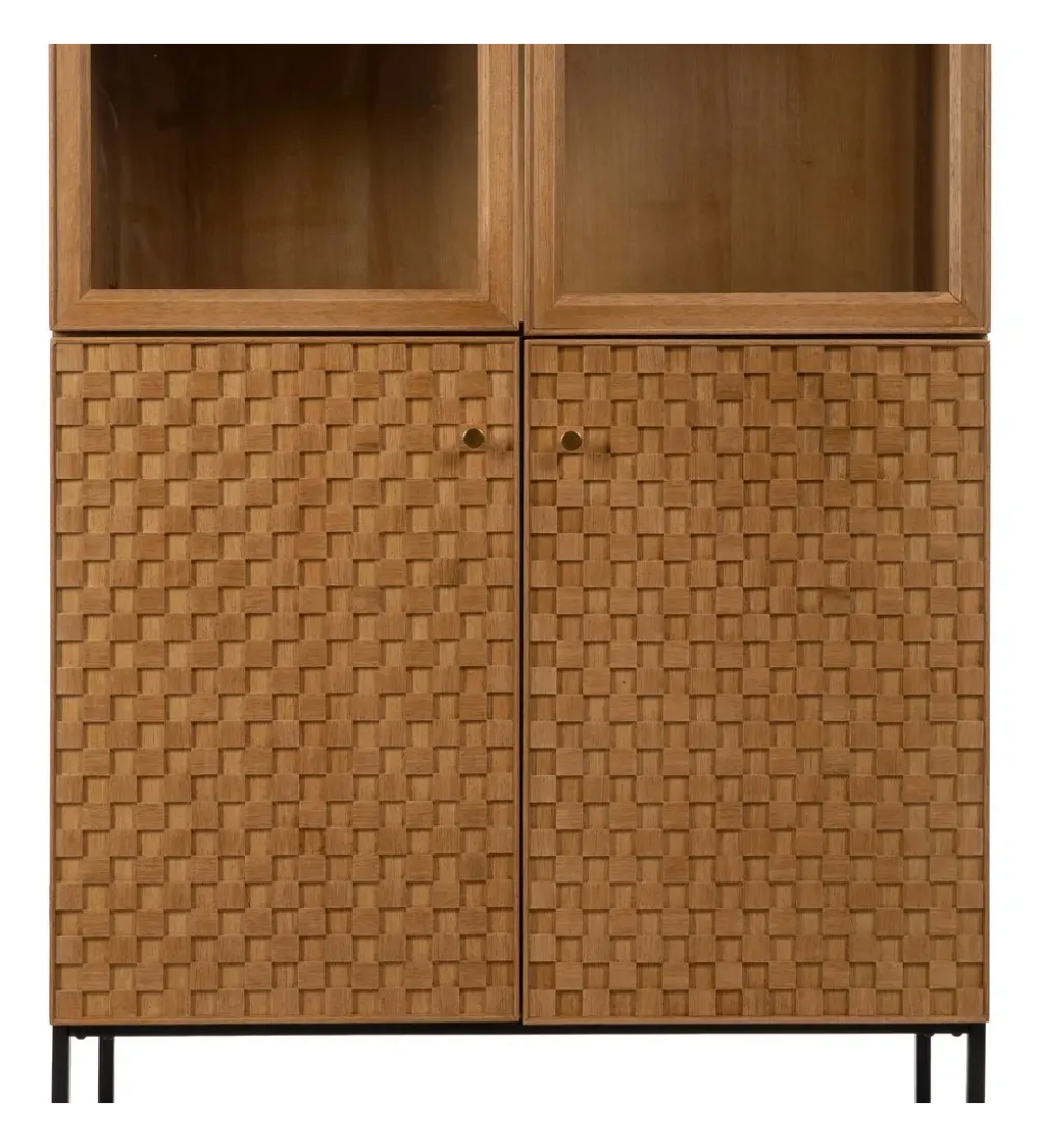 Witryna MARGINI 198 cm naturalna