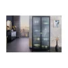 Witryna OLIMPIA II 80 cm czarna