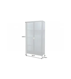 Witryna OLIMPIA II 80 cm czarna