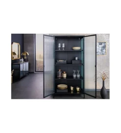 Witryna OLIMPIA II 80 cm czarna