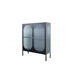 Witryna OLIMPIA III 90 cm czarna