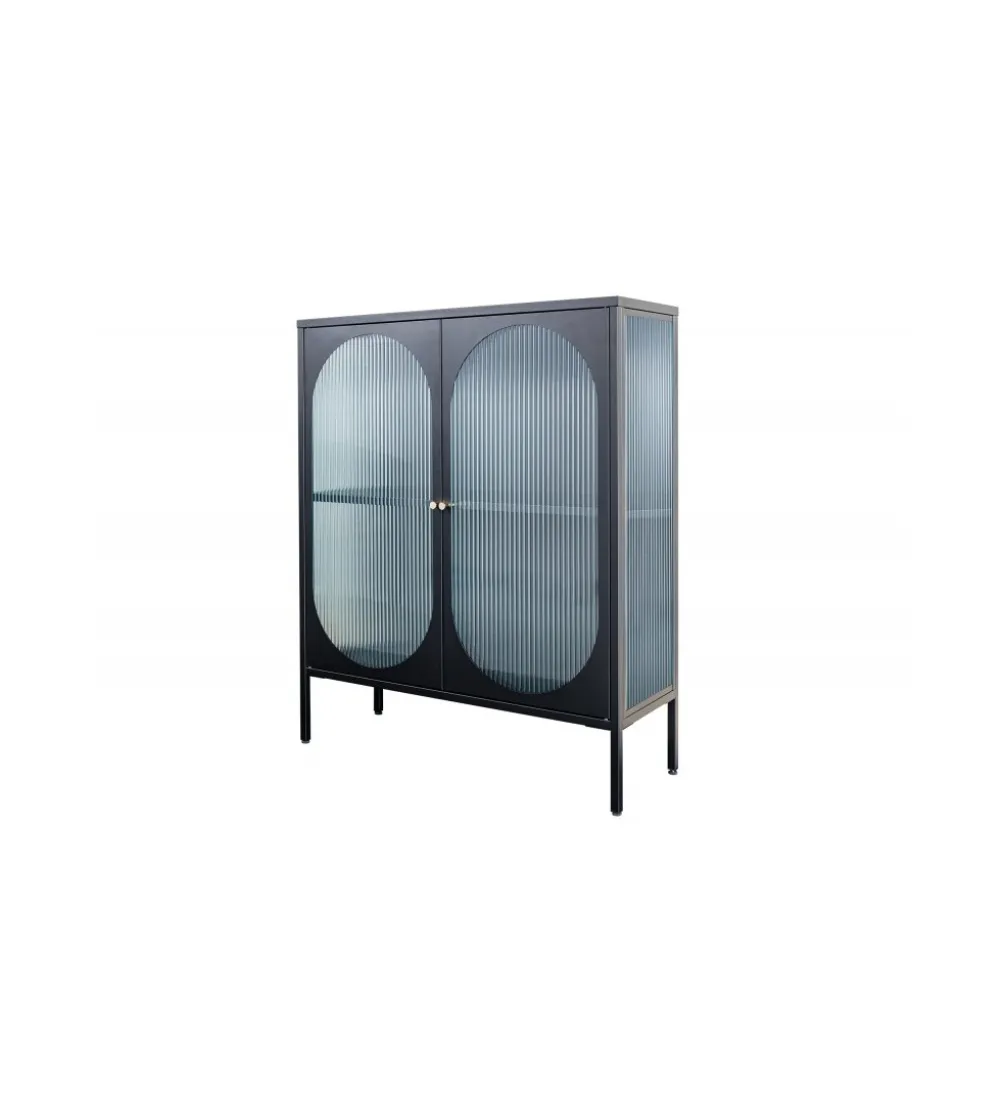 Witryna OLIMPIA III 90 cm czarna