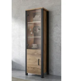 Witryna OLIN WM 56 cm w optyce świerku Appenzeller
