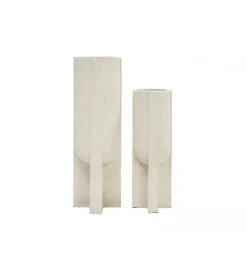 Zestaw 2 donic FERVA 101 cm 80 cm biała