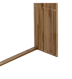 Zestaw 2 konsol BELLAMONTE 85 cm 75 cm drewno teak