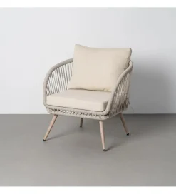 Zestaw ogrodowy DUNA sofa 153 cm dwa fotele 74 cm stolik 66 cm