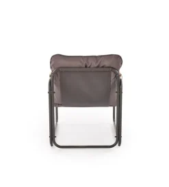 Zestaw ogrodowy HUDSON sofa 116 cm dwa fotele 75 cm ława 68 cm popielaty brązowy