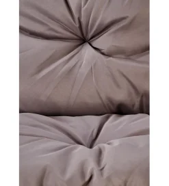 Zestaw ogrodowy HUDSON sofa 116 cm dwa fotele 75 cm ława 68 cm popielaty brązowy
