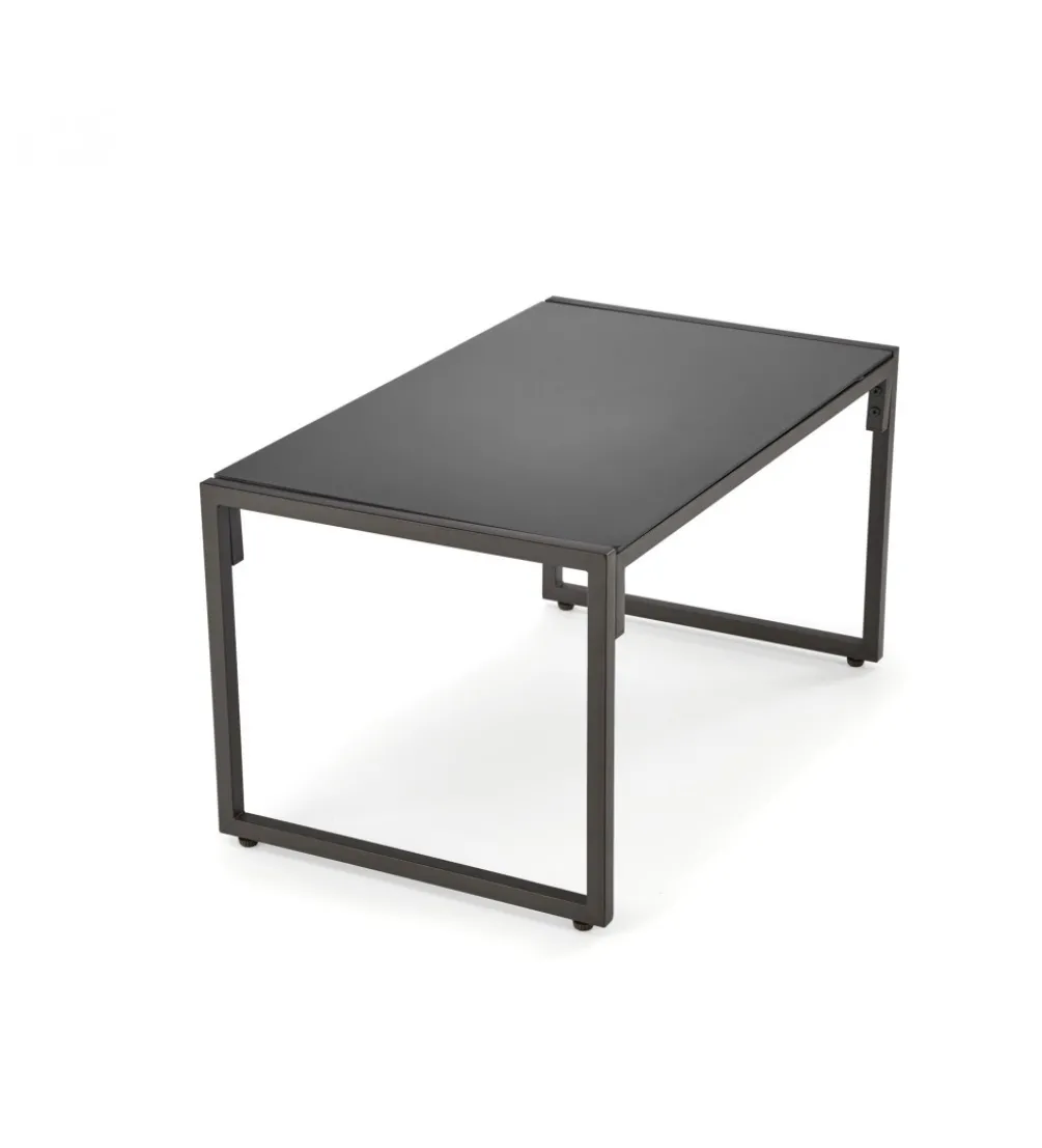 Zestaw ogrodowy SHARK brązowy - sofa + 2 x fotel + ława