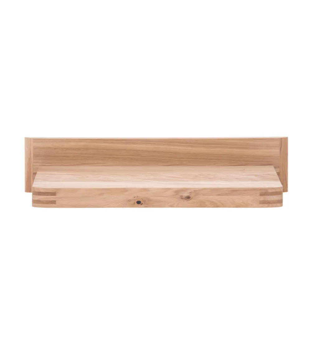 Zestaw 2 półki wiszące SALVADOR 90 cm w optyce dębu naturalny