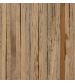 Zestaw 2 stolików kawowych BELLAMONTE 85 cm 75 cm drewno teak