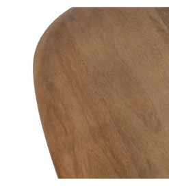 Zestaw 2 stolików kawowych RAGER 90 cm 70 cm drewno mango