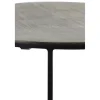 Zestaw 2 stolików kawowych RENGO 61 cm 76 cm antyczny brąz czarny